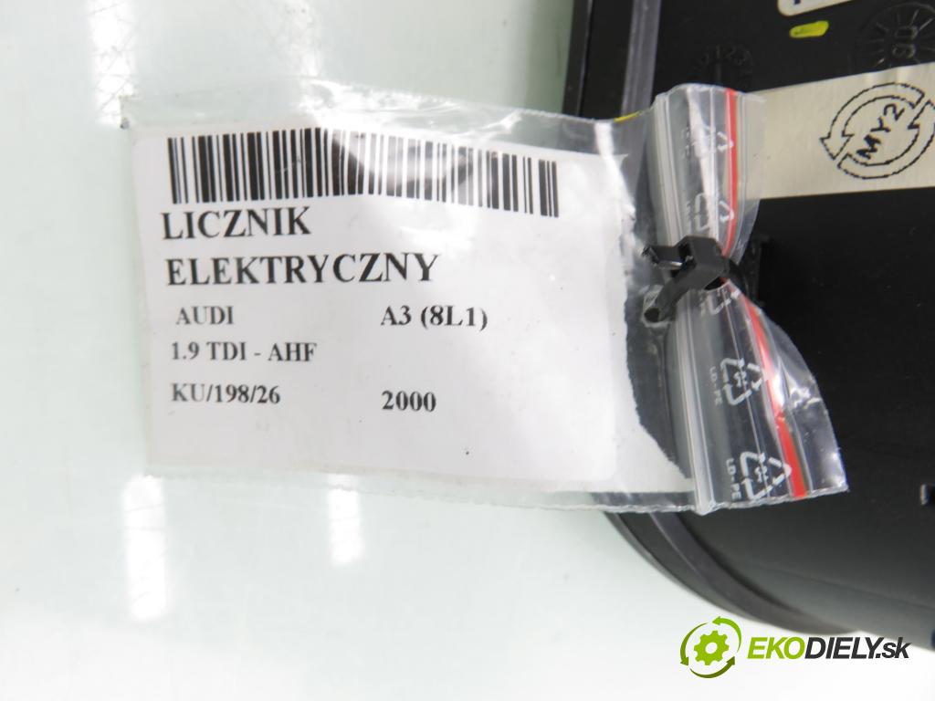 AUDI A3 (8L1) HB 2000 81,00 1.9 TDI 110 - AHF 1896,00 prístrojovka elektrický 8L0920900E
