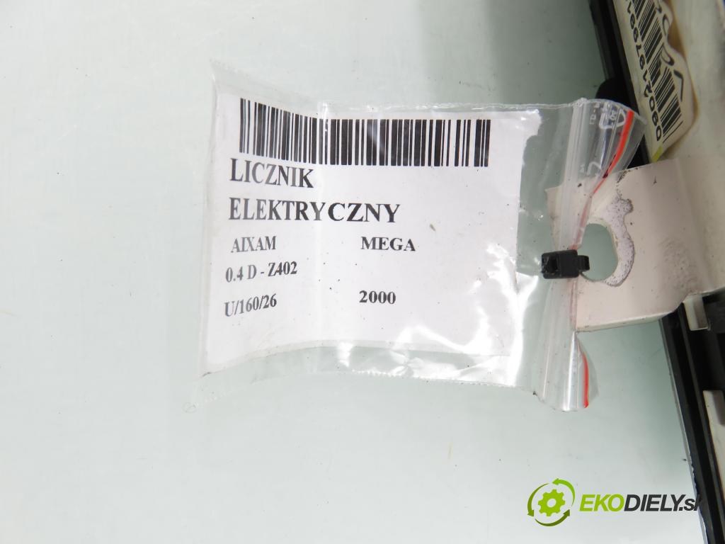 AIXAM MEGA HB 2000 4,00 Kubota Z402 400,00 prístrojovka na ODKAZ 09021979911