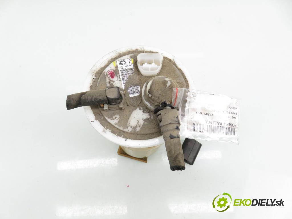 TOYOTA YARIS (_P1_) HB 2002 50,00 1.0 VVT- i 68 - 1SZ-FE 998,00 Pumpa paliva 770200D010 ; 770200D010A