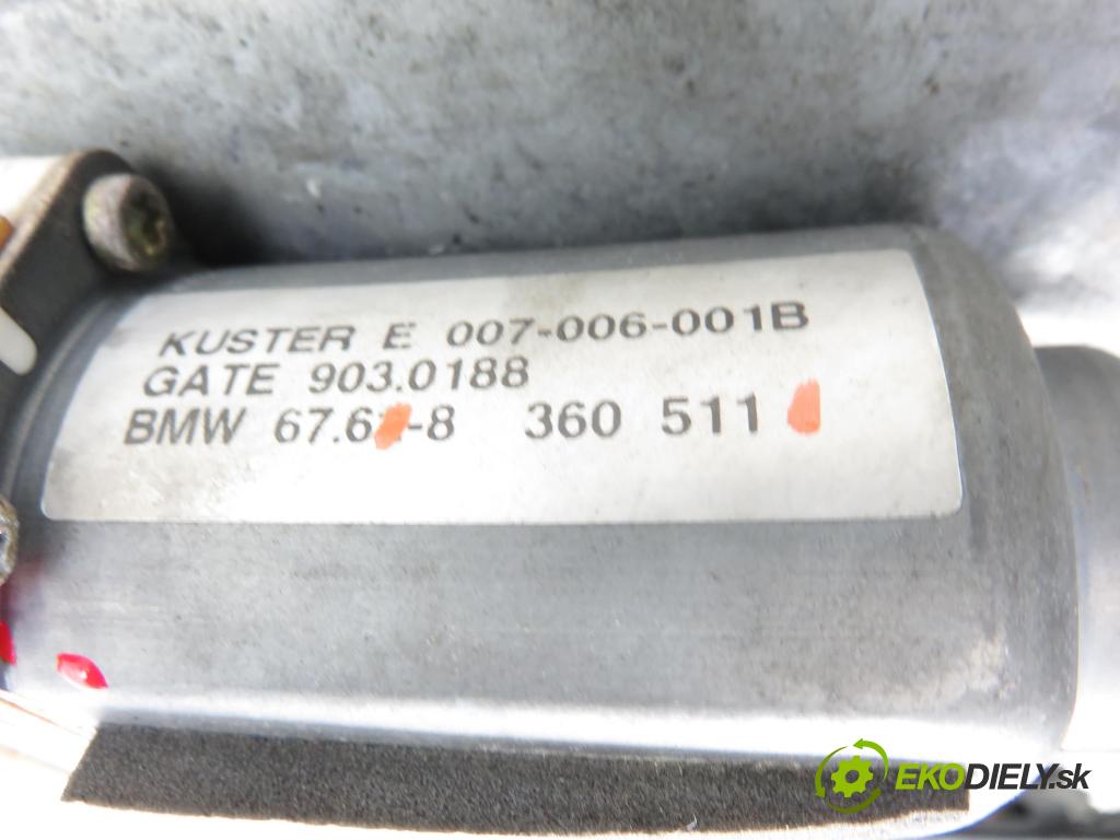 BMW 5 Touring (E39) KOMBI 2001 135,00 530 d - M57 D30 (306D1) 2926,00 Mechanizmus okien 8252391 ; 8360511