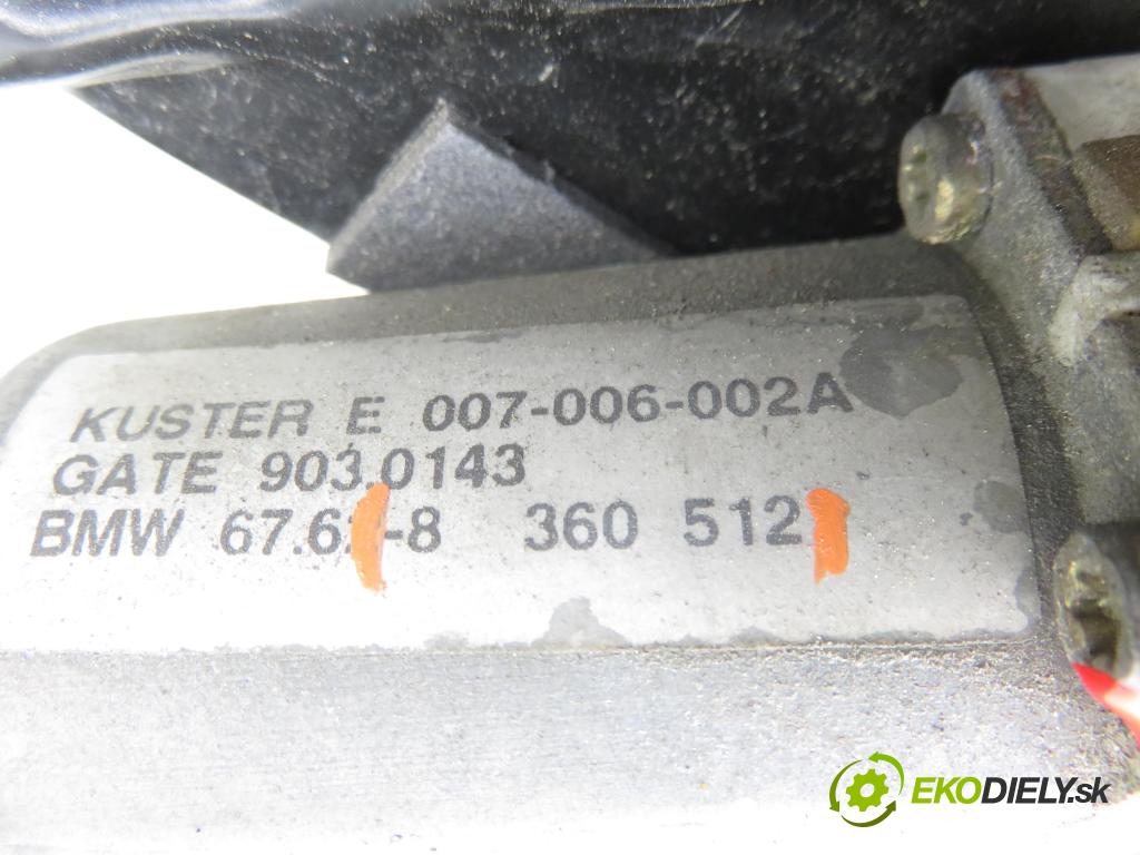 BMW 5 Touring (E39) KOMBI 2001 135,00 530 d - M57 D30 (306D1) 2926,00 mechanismus oken LTE 8252429 ; 8360512