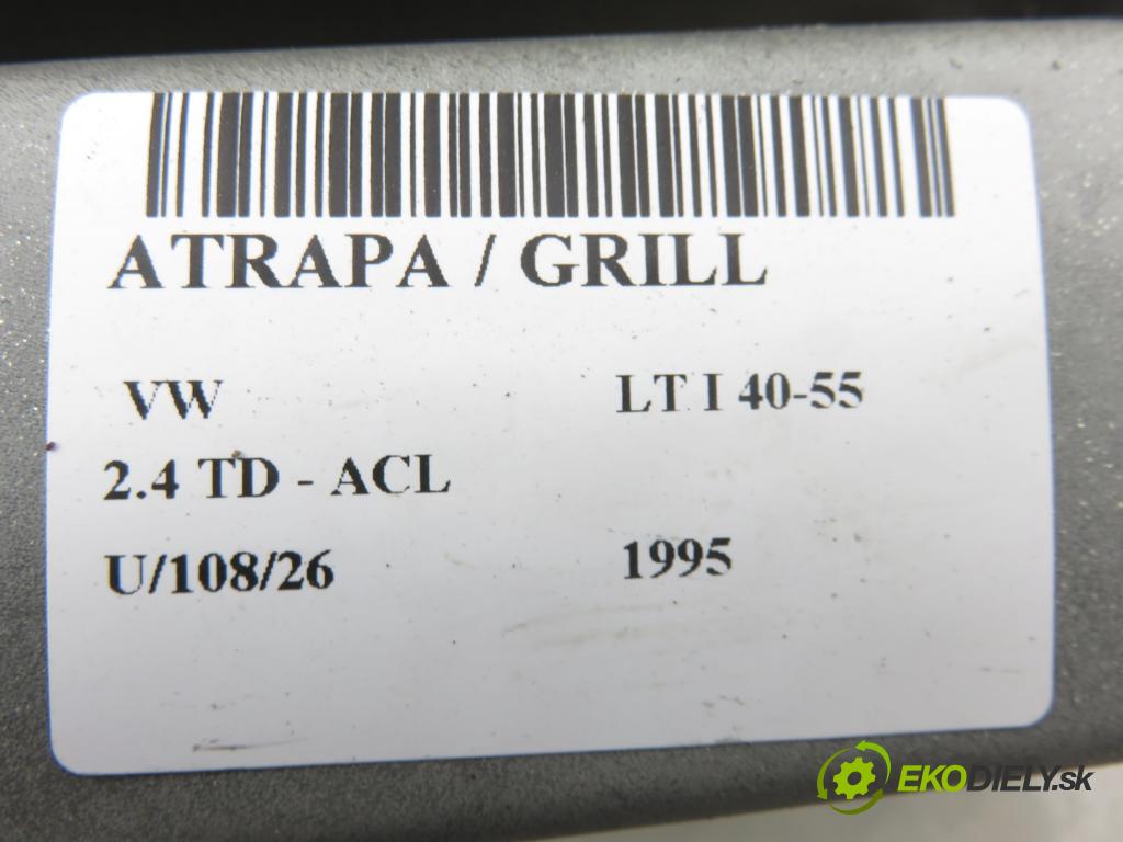 VW LT 40-55 I Platforma / podwozie (293-909) KABINA/PLATFORMA 1995 70,00 2.4 TD - ACL 2383,00 mřížka / maska 281853653G