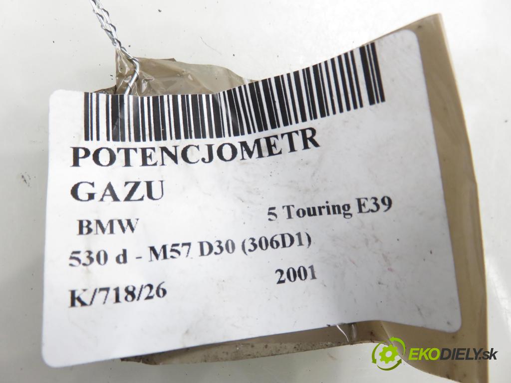BMW 5 Touring (E39) KOMBI 2001 135,00 530 d - M57 D30 (306D1) 2926,00 Potenciometer plynu 6753518 (Potenciometer plynového pedálu)