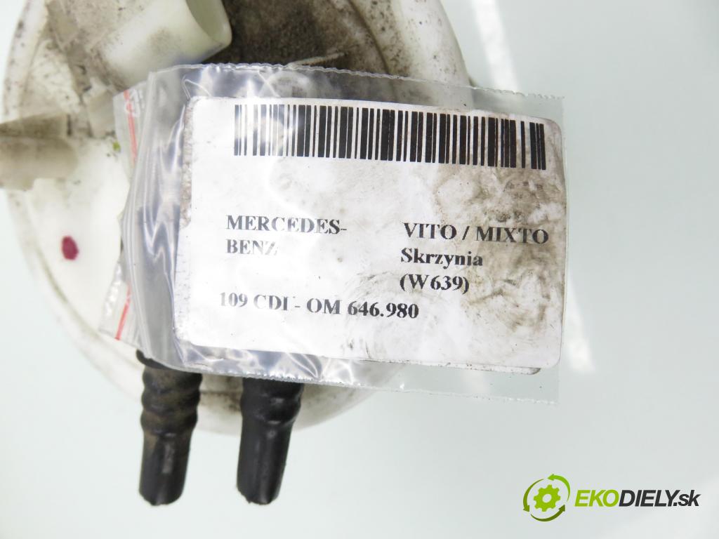 MERCEDES-BENZ VITO / MIXTO Skrzynia (W639) FURGON 2006 0,00 109 CDI - OM 646.980 2148,00 pumpa paliva 6394701494 ; 0580303020