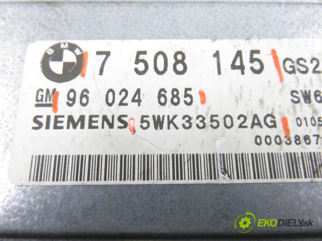 BMW 5 Touring (E39) KOMBI 2001 135,00 530 d - M57 D30 (306D1) 2926,00 Riadiaca jednotka prevodovky 5WK33502AG ; 7508145 ; 96024685