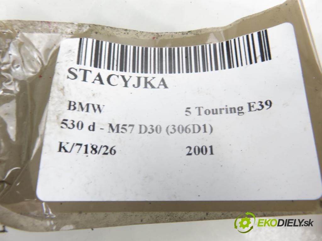 BMW 5 Touring (E39) KOMBI 2001 135,00 530 d - M57 D30 (306D1) 2926,00 spinačka 1095824 (Spínacia skrinka)