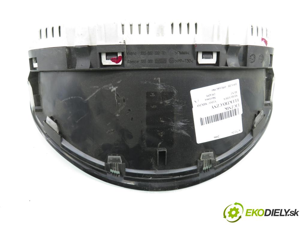 MERCEDES-BENZ VITO / MIXTO Skrzynia (W639) FURGON 2006 0,00 109 CDI - OM 646.980 2148,00 Prístrojovka elektrický