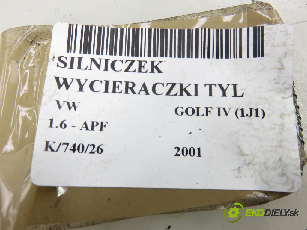 VW GOLF IV (1J1) HB 2001 74,00 1.6 - APF 1595,00 Motorček stierače zadné 0390201592