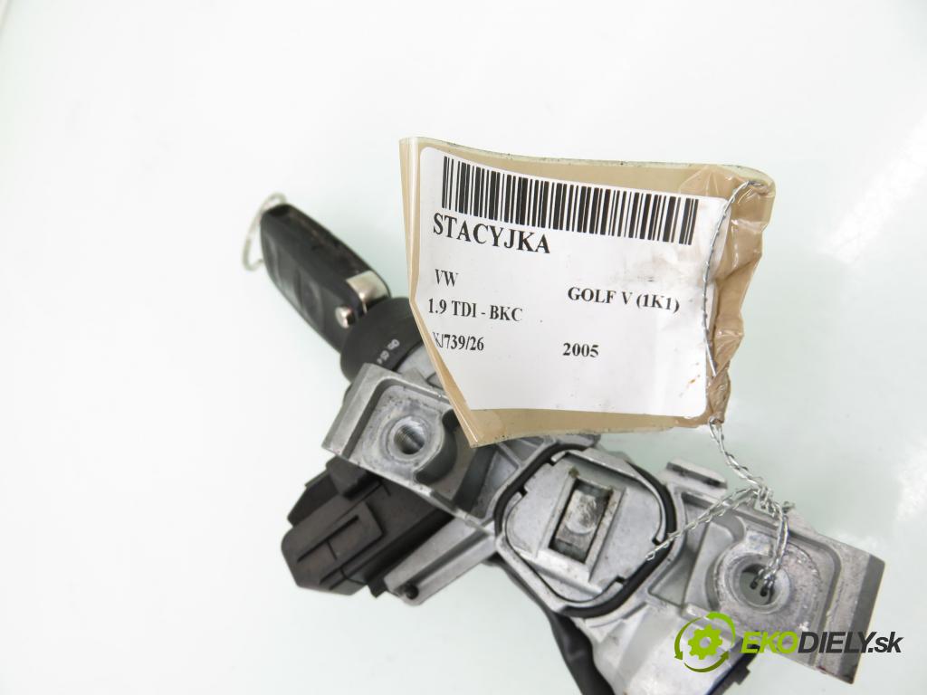 VW GOLF V (1K1) HB 2005 77,00 1.9 TDI PD 105 - BKC 1896,00 spinačka 1K0905851B (Spínacia skrinka)