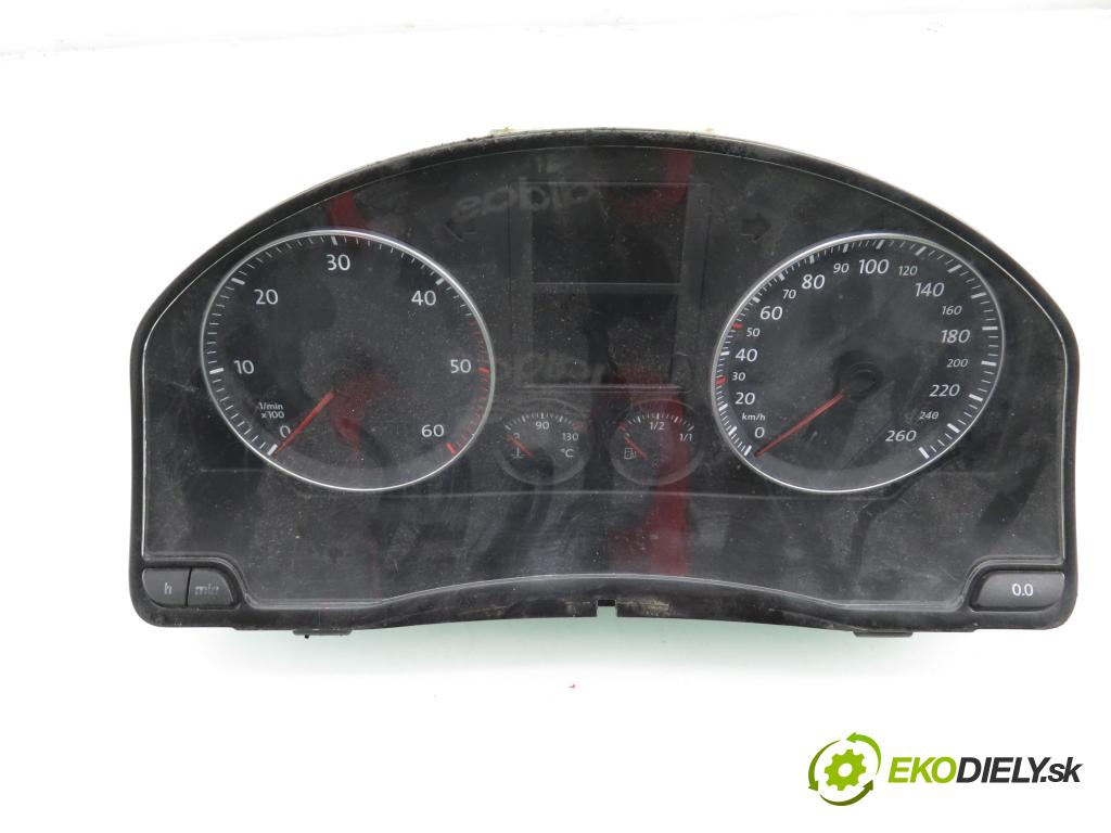 VW GOLF V (1K1) HB 2005 77,00 1.9 TDI PD 105 - BKC 1896,00 prístrojovka elektrický 1K0920851P