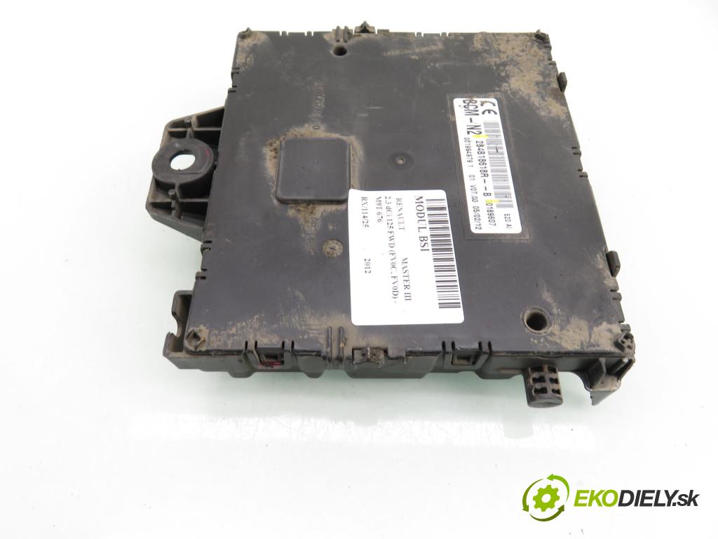 RENAULT MASTER III Skrzynia (FV) FURGON 2012 92,00 2.3 dCi 125 FWD (FV0C, FV0D) - M9T 676 2298,00 MODUL BCM 284B18618R ; 284B18618RB
