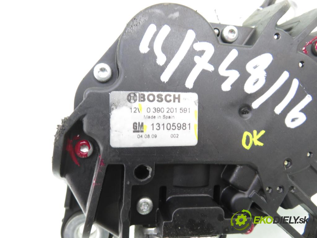 OPEL ASTRA H (A04) HB 2004 59,00 1.7 CDTI - Z 17 DTL 1686,00 Motorček stierače zadné 13105981 ; 0390201591
