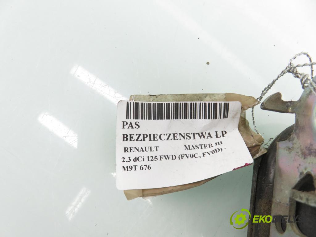 RENAULT MASTER III Skrzynia (FV) FURGON 2012 92,00 2.3 dCi 125 FWD (FV0C, FV0D) - M9T 676 2298,00 Držiak bezpečnostný LP 868840018R