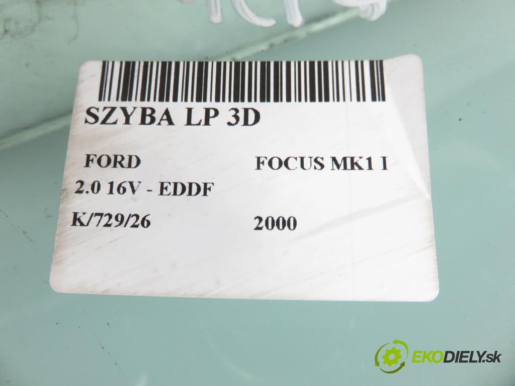 FORD FOCUS (DAW, DBW) HB 2000 96,00 2.0 16V - EDDF 1988,00 okno LP 3D