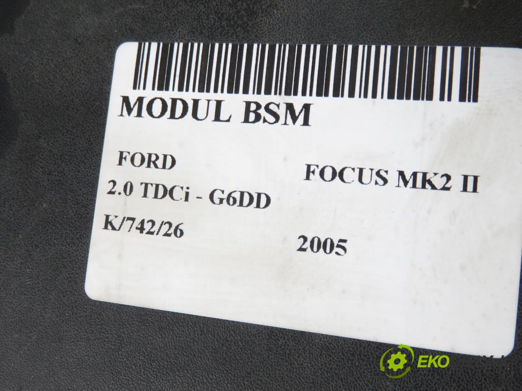 FORD FOCUS II (DA_, HCP) HB 2005 100,00 2.0 TDCi - G6DD 1997,00 Skrinka POJISTKY: 3M5T14K733NMG ; 3M5T14A076AC