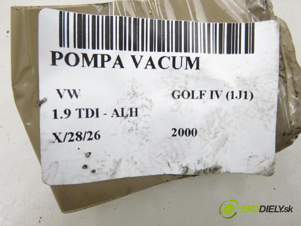 VW GOLF IV (1J1) HB 2000 66,00 1.9 TDI - ALH 1896,00 Pumpa vákuová 038145101B
