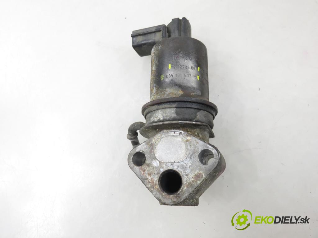 SKODA FABIA I SEDAN (6Y3) SEDAN 2004 55,00 1.4 16V - BBY 1390,00 VENTIL: EGR 036131503R ; 72278506
