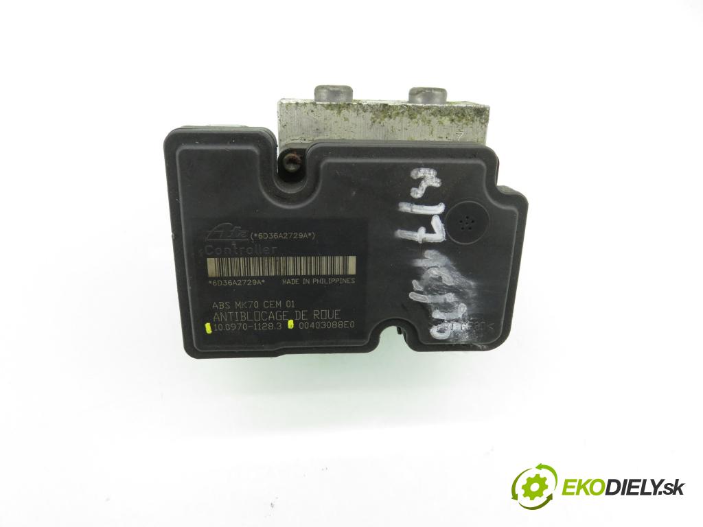 PEUGEOT 206 liftback (2A/C) HB 2005 50,00 1.4 HDi 8V 70 - 8HZ 1398,00 pumpa ABS 10097011283 ; 9659136980 ; 10020700684 (Pumpa ABS)
