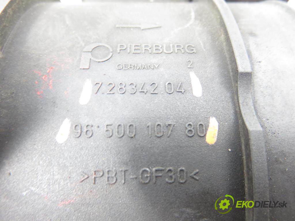 CITROEN C4 I (LC_) HB 2004 80,00 1.6 HDi 109 - 9HZ (DV6TED4) 1560,00 váha vzduchu vzduchu 9650010780 ; 72834204