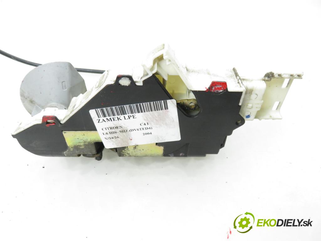 CITROEN C4 I (LC_) HB 2004 80,00 1.6 HDi 109 - 9HZ (DV6TED4) 1560,00 zámok 9647172780F