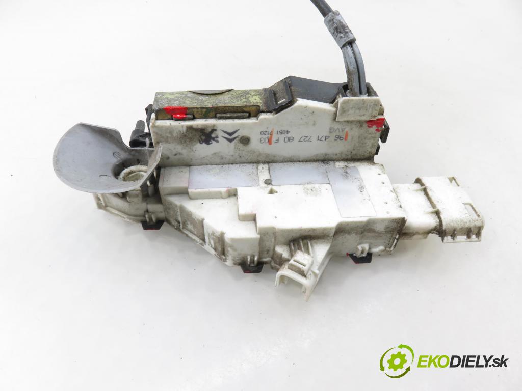 CITROEN C4 I (LC_) HB 2004 80,00 1.6 HDi 109 - 9HZ (DV6TED4) 1560,00 zámok 9647172780F