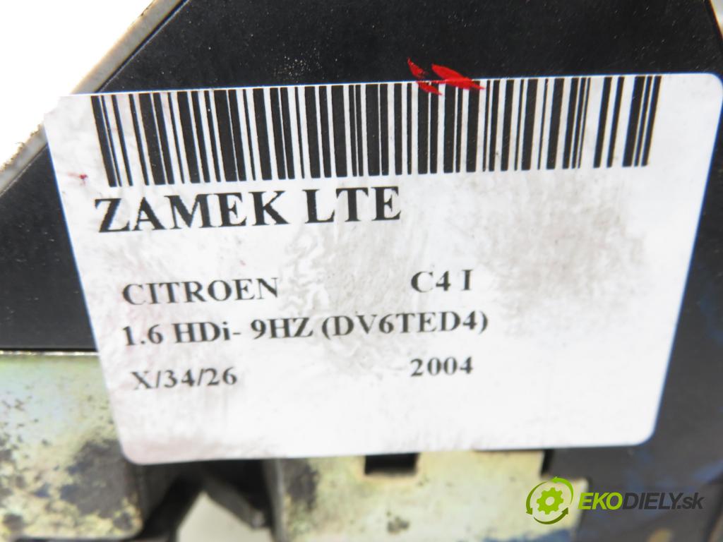 CITROEN C4 I (LC_) HB 2004 80,00 1.6 HDi 109 - 9HZ (DV6TED4) 1560,00 zámok 9681337180