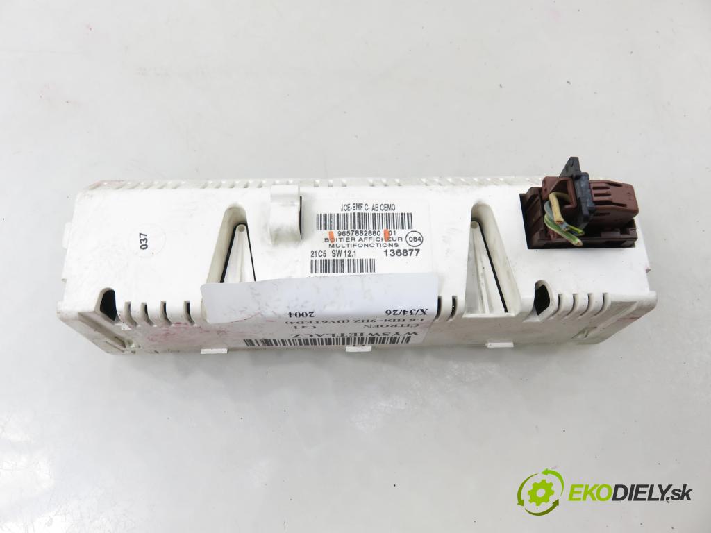 CITROEN C4 I (LC_) HB 2004 80,00 1.6 HDi 109 - 9HZ (DV6TED4) 1560,00 ZOBRAZIT: 9657882880