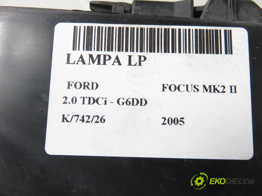 FORD FOCUS II (DA_, HCP) HB 2005 100,00 2.0 TDCi - G6DD 1997,00 Svetlo LP 4M5113W030JB