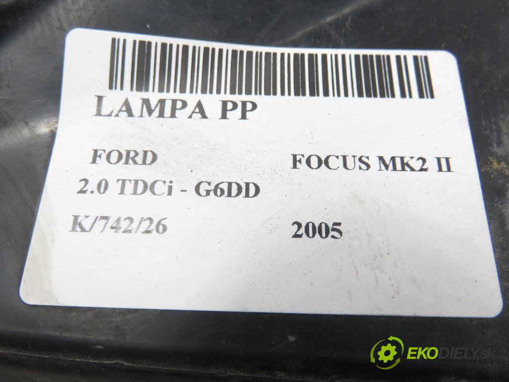 FORD FOCUS II (DA_, HCP) HB 2005 100,00 2.0 TDCi - G6DD 1997,00 Svetlo PP 4M5113W029JB