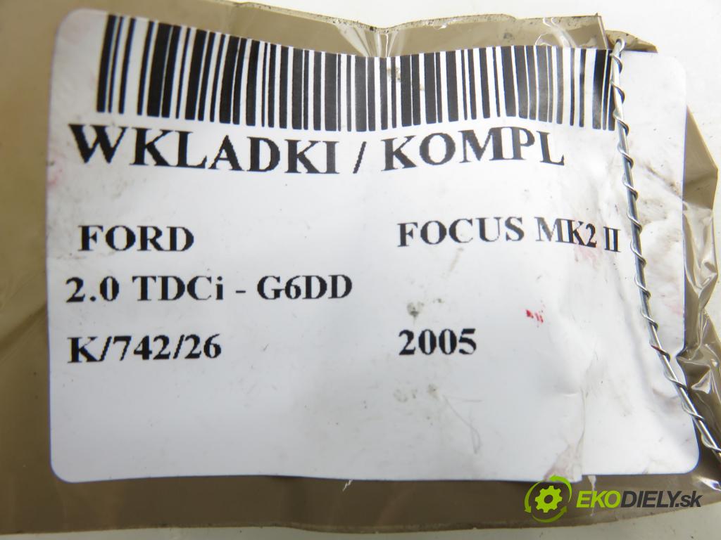 FORD FOCUS II (DA_, HCP) HB 2005 100,00 2.0 TDCi - G6DD 1997,00 spinačka / zámky 3M513F880AC