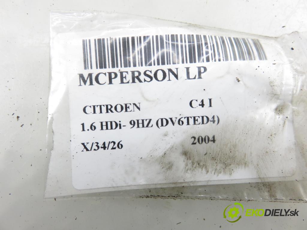CITROEN C4 I (LC_) HB 2004 80,00 1.6 HDi 109 - 9HZ (DV6TED4) 1560,00 MCPERSON LP 9651910980