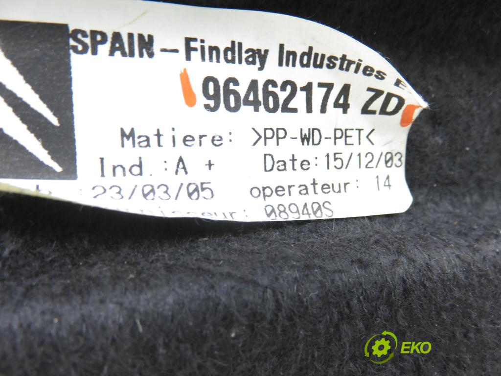 CITROEN C4 I (LC_) HB 2004 80,00 1.6 HDi 109 - 9HZ (DV6TED4) 1560,00 POLKA: kufor 96462174ZD