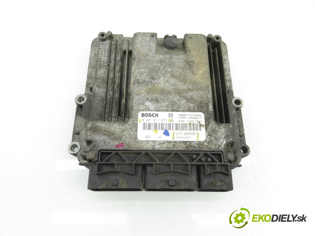 RENAULT MASTER III Skrzynia (FV) FURGON 2011 92,00 2.3 dCi 125 FWD (FV0C, FV0D) - M9T 676 2298,00 Riadiaca jednotka Motor 237100899R ; 237101487R ; 0281017977