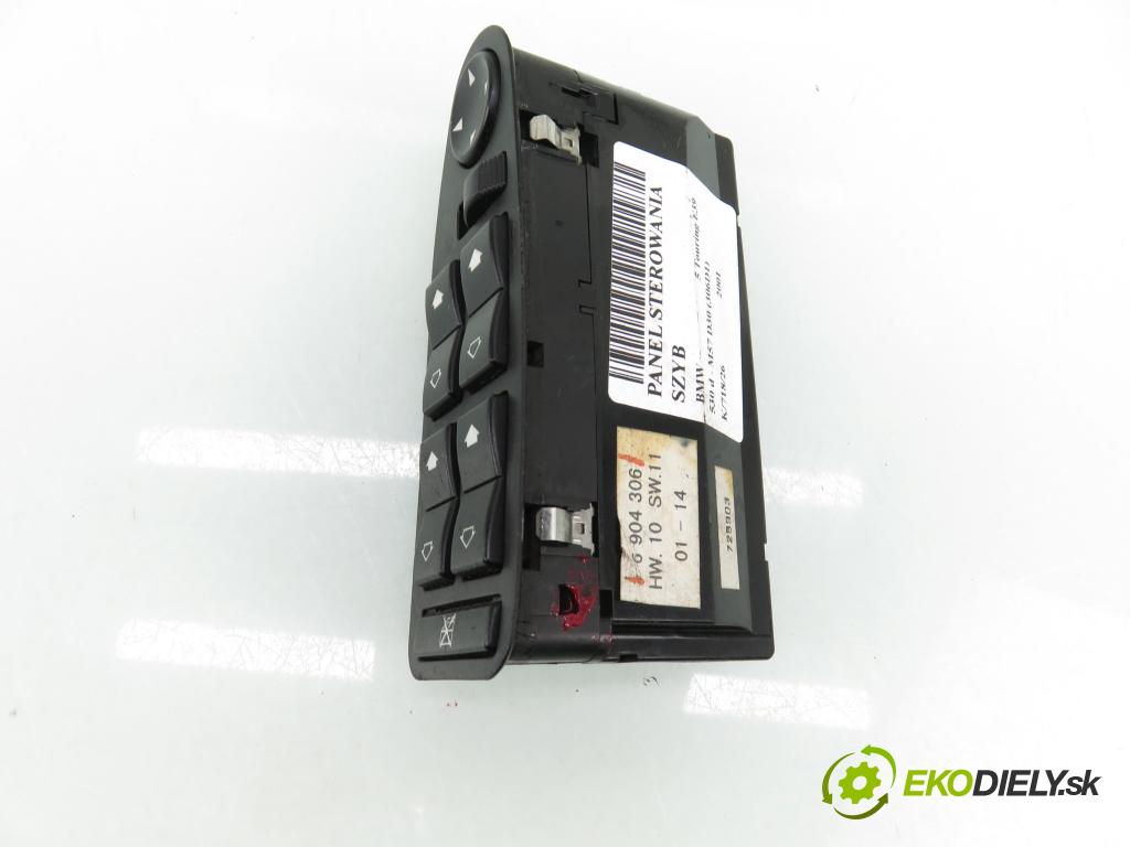 BMW 5 Touring (E39) KOMBI 2001 135,00 530 d - M57 D30 (306D1) 2926,00 Panel ovládania okien 6904306