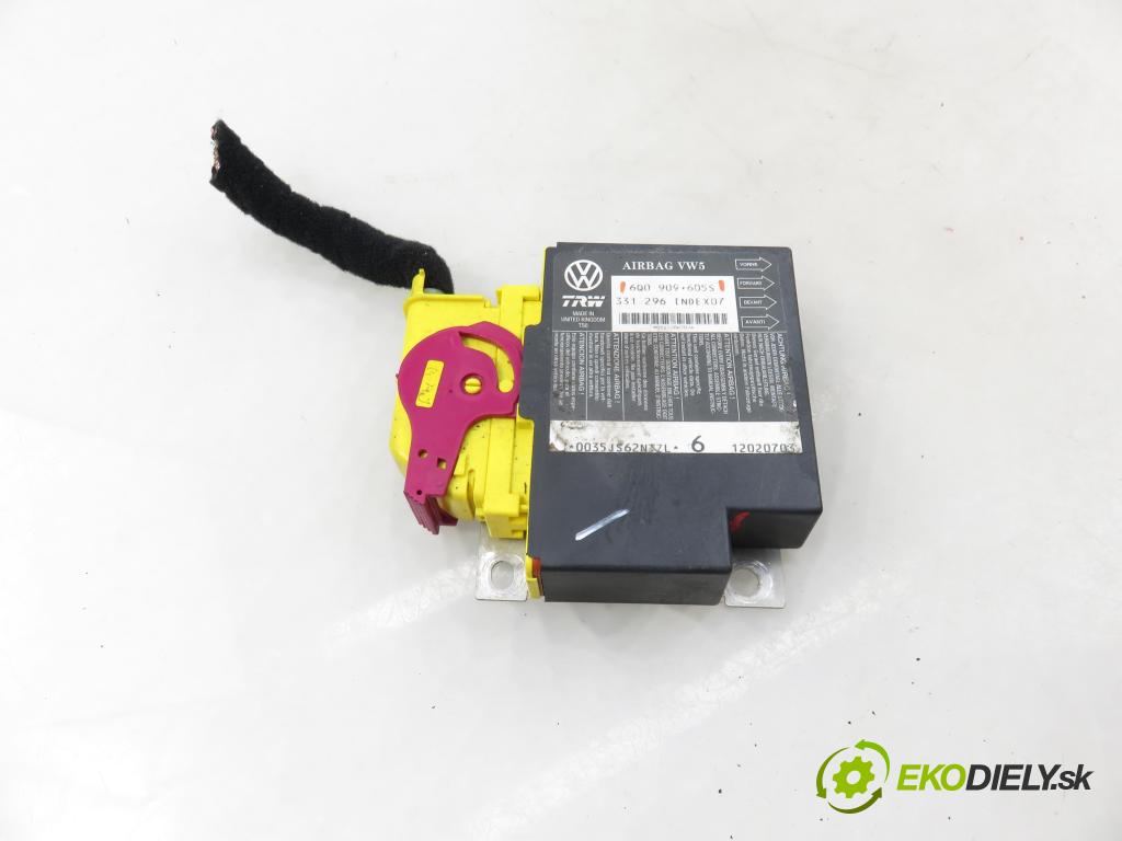 VW POLO (9N_) HB 2002 47,00 1.2 12V 64 - AZQ 1198,00 MODUL air BAG 6Q0909605S