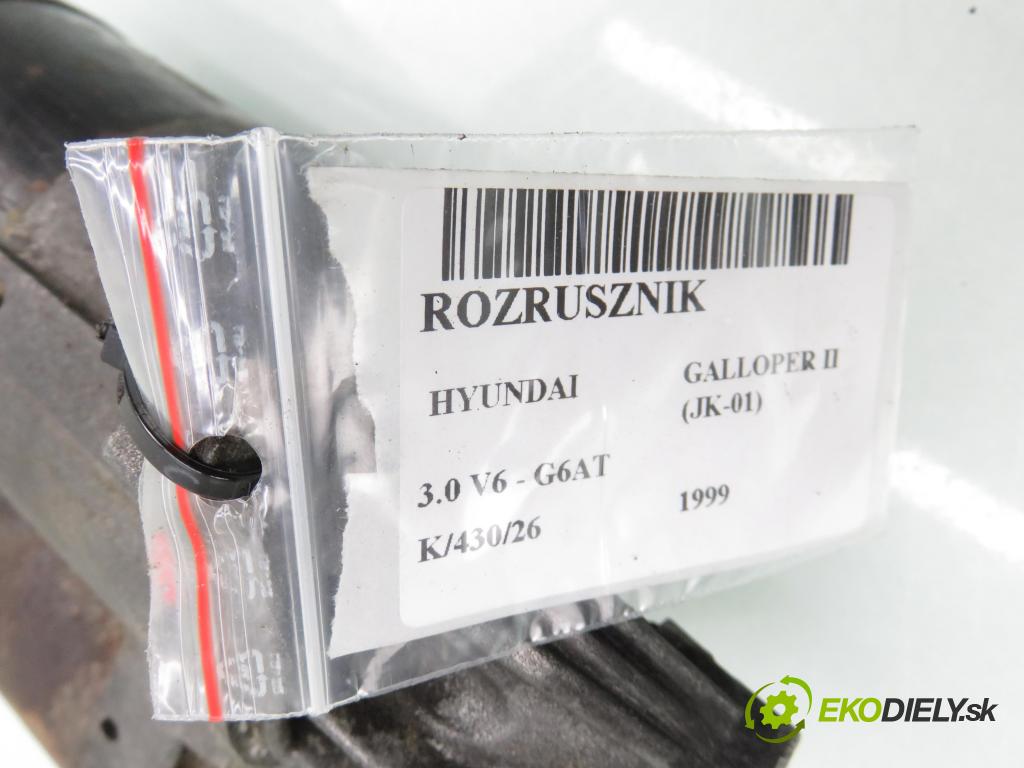 HYUNDAI GALLOPER II (JK-01) TERENOWY 1999 104,00 3.0 V6 - G6AT 2972,00 Štartér MG112022 (Štartér)
