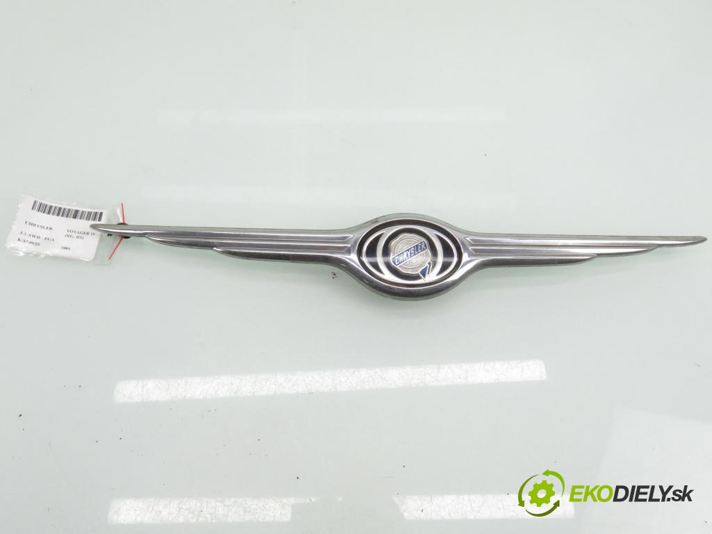 CHRYSLER VOYAGER IV (RG, RS) MINIVAN 2001 0,00 3.3 AWD - EGA 3301,00 Znak / Logo 4857334AA