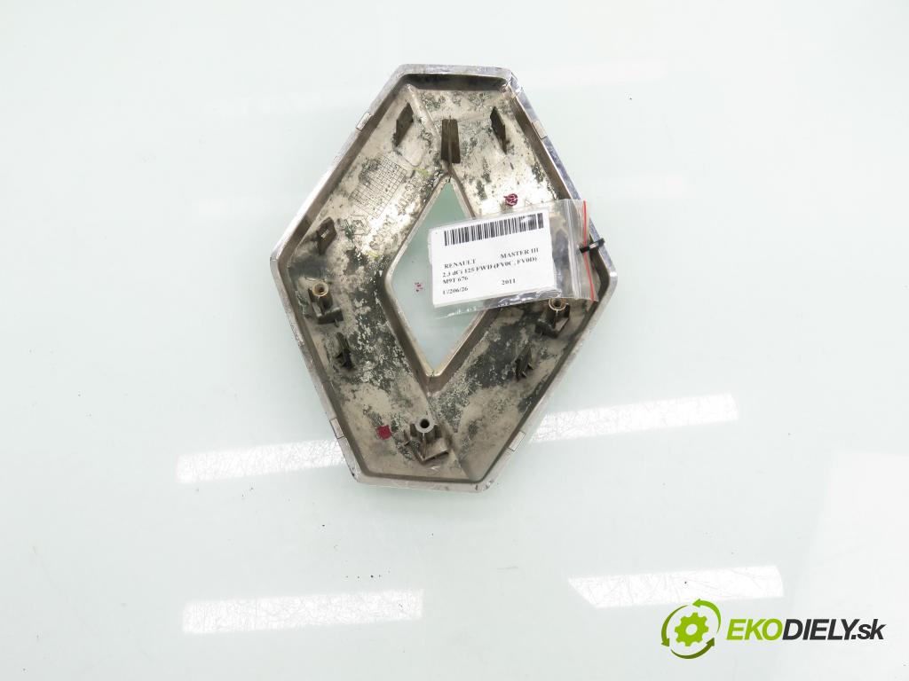 RENAULT MASTER III Skrzynia (FV) FURGON 2011 92,00 2.3 dCi 125 FWD (FV0C, FV0D) - M9T 676 2298,00 znak / značky 628904053R