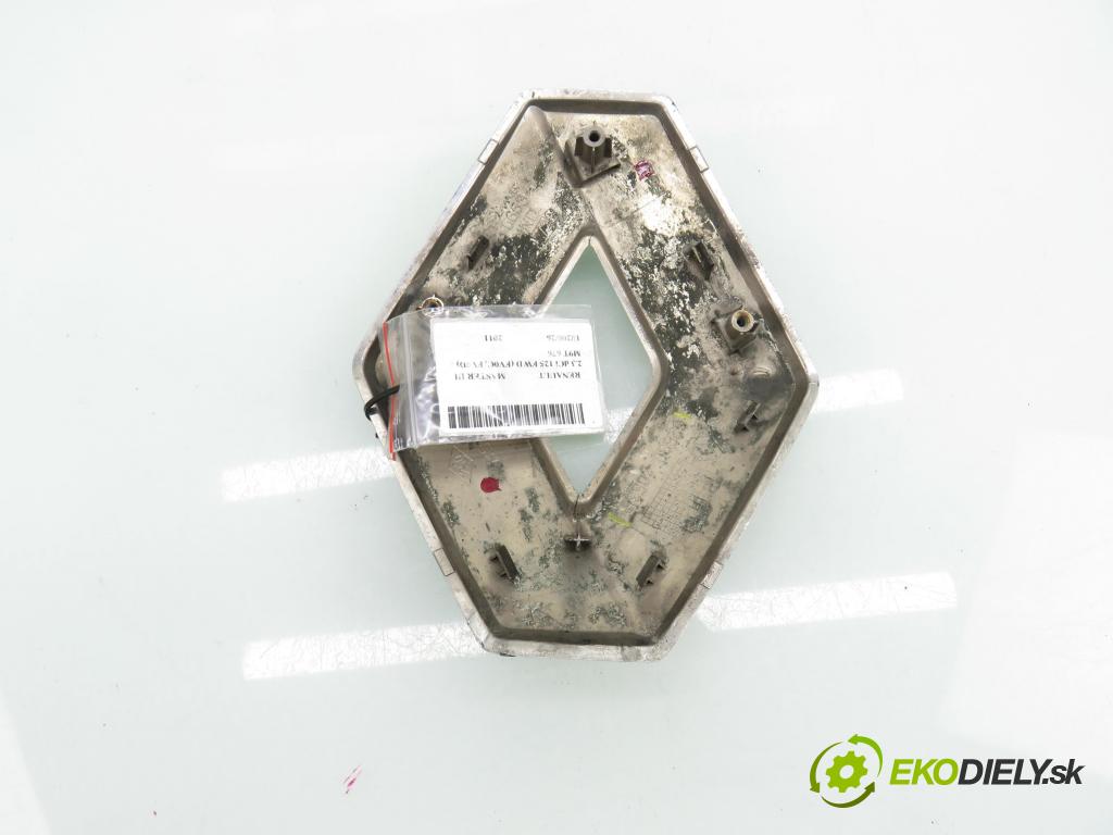 RENAULT MASTER III Skrzynia (FV) FURGON 2011 92,00 2.3 dCi 125 FWD (FV0C, FV0D) - M9T 676 2298,00 znak / značky 628904053R