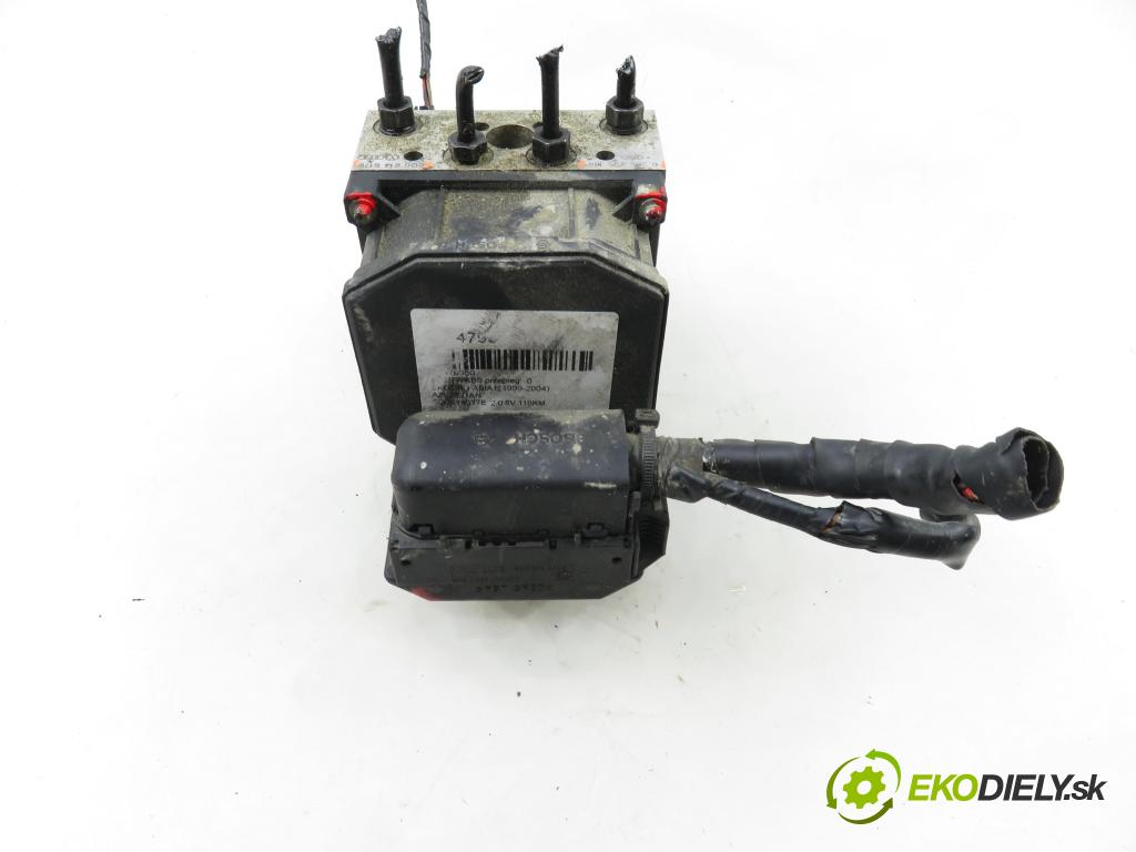 VW POLO (9N_) HB 2002 47,00 1.2 12V 64 - AZQ 1198,00 Pumpa ABS 0265950073 ; 0265225160 ; 6Q0614517E (Pumpa ABS)
