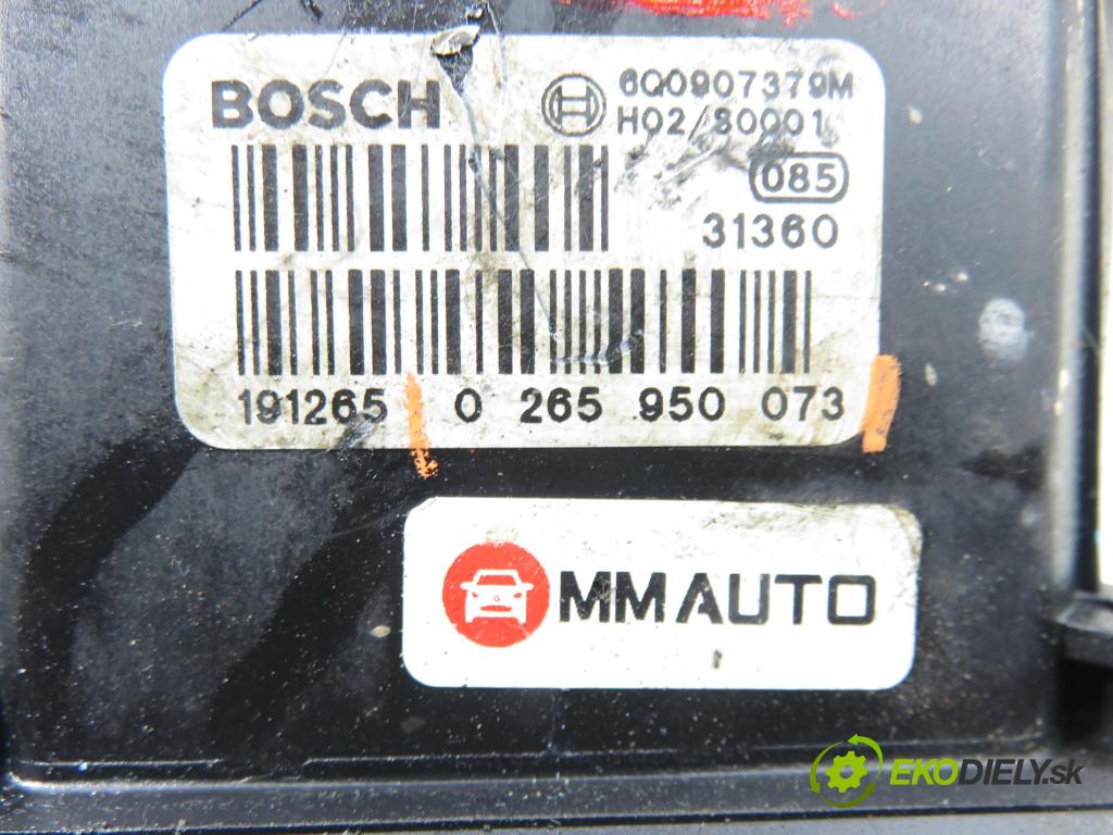 VW POLO (9N_) HB 2002 47,00 1.2 12V 64 - AZQ 1198,00 Pumpa ABS 0265950073 ; 0265225160 ; 6Q0614517E (Pumpa ABS)