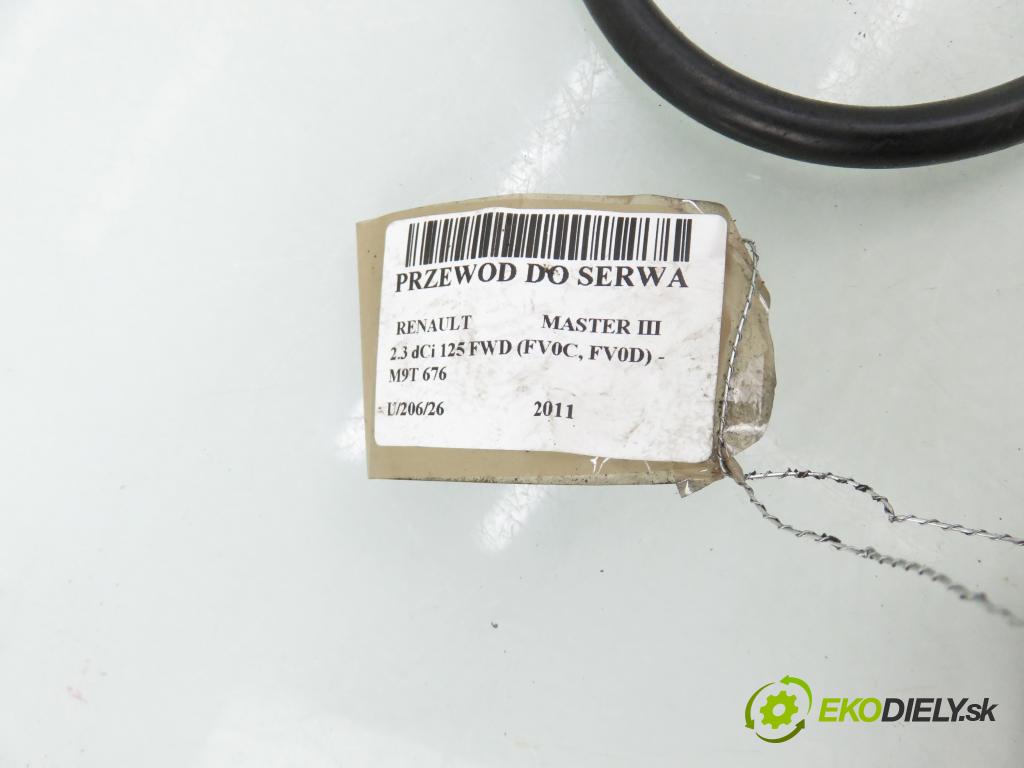 RENAULT MASTER III Skrzynia (FV) FURGON 2011 92,00 2.3 dCi 125 FWD (FV0C, FV0D) - M9T 676 2298,00 trubka do serva 
