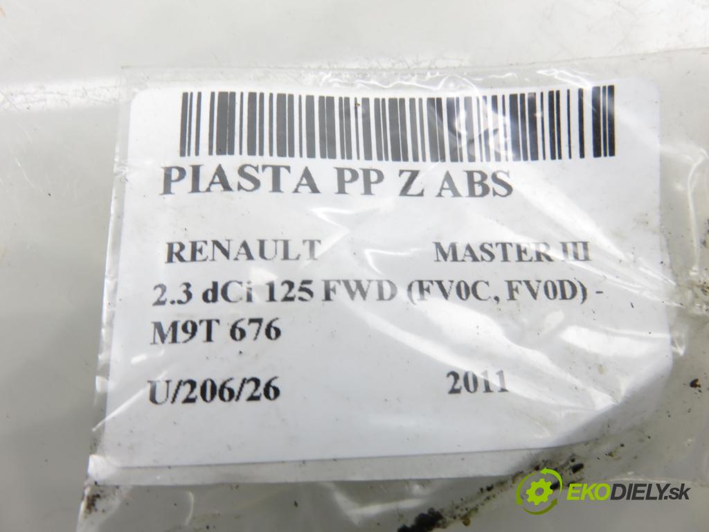 RENAULT MASTER III Skrzynia (FV) FURGON 2011 92,00 2.3 dCi 125 FWD (FV0C, FV0D) - M9T 676 2298,00 náboj PP ABS