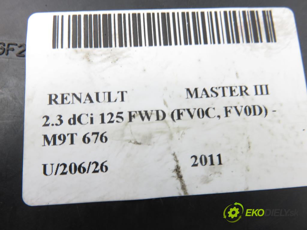 RENAULT MASTER III Skrzynia (FV) FURGON 2011 92,00 2.3 dCi 125 FWD (FV0C, FV0D) - M9T 676 2298,00 řídící jednotka / MODUL INNE 284B67653R