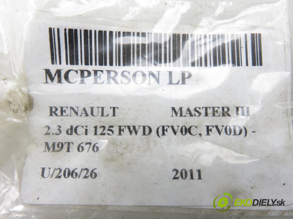 RENAULT MASTER III Skrzynia (FV) FURGON 2011 92,00 2.3 dCi 125 FWD (FV0C, FV0D) - M9T 676 2298,00 MCPERSON LP 453008