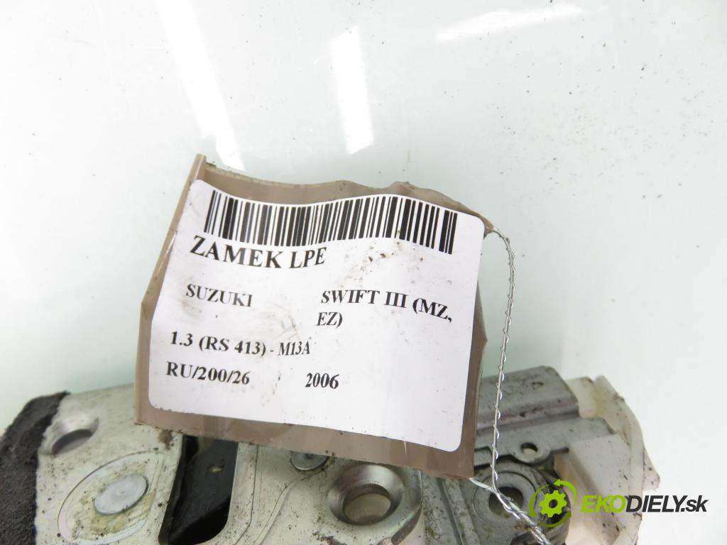 SUZUKI SWIFT III (MZ, EZ) HB 2006 68,00 1.3 4x4 (RS 413) - M13A 1328,00 zámok
