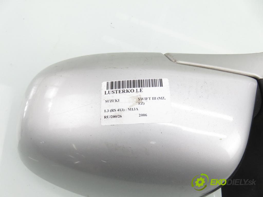 SUZUKI SWIFT III (MZ, EZ) HB 2006 68,00 1.3 4x4 (RS 413) - M13A 1328,00 Spätné zrkadlo LE