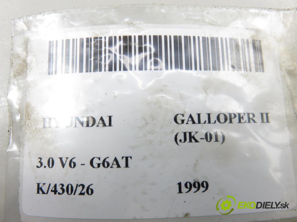 HYUNDAI GALLOPER II (JK-01) TERENOWY 1999 104,00 3.0 V6 - G6AT 2972,00 Poloos LT