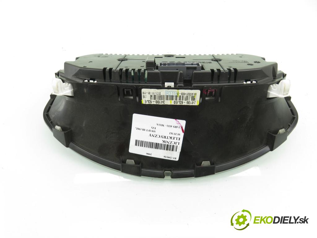 SUZUKI SWIFT III (MZ, EZ) HB 2006 68,00 1.3 92 - M13A 1328,00 Prístrojovka elektrický 3410063JE0 ; 3410063JE ; A2C53114926