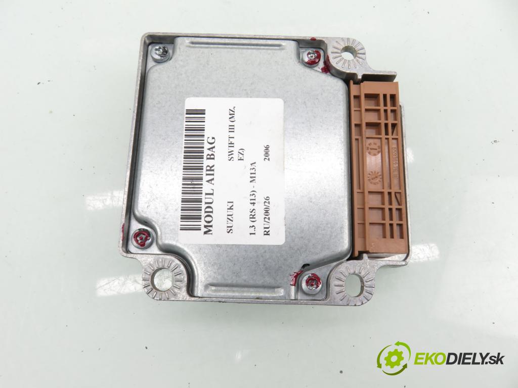 SUZUKI SWIFT III (MZ, EZ) HB 2006 68,00 1.3 4x4 (RS 413) - M13A 1328,00 MODUL air BAG 3891062J11 ; 5WK43539C